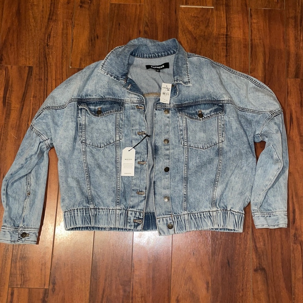 Express Oversized Denim Jacket
